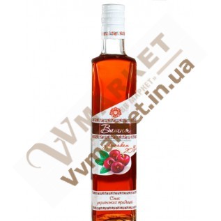 Вермут особенный "Вишня с коньяком" крепкий 20% 0.5л, Горобина с доставкой вся Украина