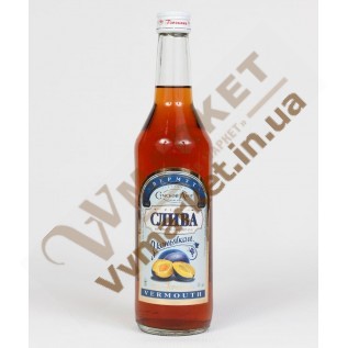 Вермут "Слива з коньяком" 20% 0,5л. Сумы с доставкой вся Украина