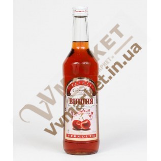 Вермут "Вишня з коньяком" 20% 0,5л. Сумы с доставкой вся Украина