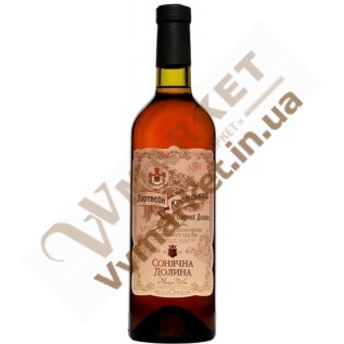 Вино Портвейн Крымский Солнечная Долина белое 0,75л с доставкой вся Украина