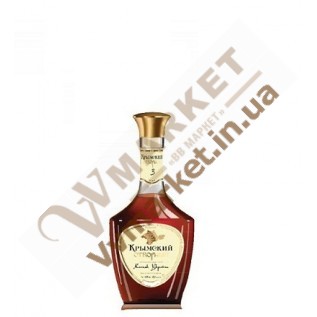Коньяк Кримський вітбірний 3* 40% 0,25л