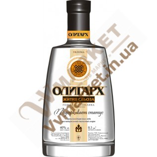 Водка особая "Олигарх Ржаная слеза" 40% 0,5л по доступной цене с доставкой вся Украина, Киев, Николаев, Херсон, Львов, Днепропетровск