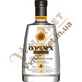 Водка особая "Олигарх Ржаная слеза" 40% 0,7л по доступной цене с доставкой вся Украина, Киев, Николаев, Херсон, Львов, Днепропетровск