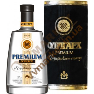 Водка особая "Олигарх Премиум" 40% 0,7л в тубусе по доступной цене с доставкой вся Украина