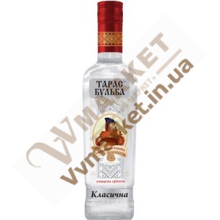 Водка особая “Тарас Бульба Классическая” 40% об. 0,5л по доступной цене с доставкой вся Украина
