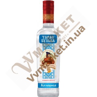 Водка особая “Тарас Бульба Козацька” 40% об. 0,5л по доступной цене с доставкой вся Украина