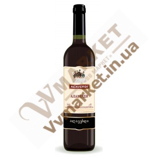 Вино Алаверди  "Алаверди", красное полусладкое, 0.75л с доставкой вся Украина