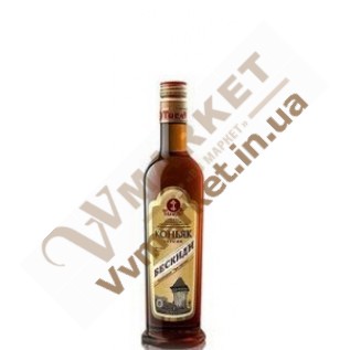 Коньяк "Бескиди"3 зірки 0,25л УКЗ