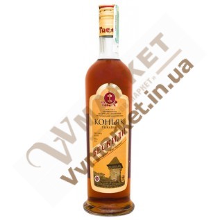 Коньяк "Бескиди" 3 звезды 0,5л УКЗ с доставкой вся Украина