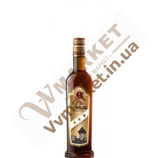 Коньяк "Три зірки" 0,25л УКЗ