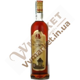 Коньяк "Три зірки" 0,5л УКЗ  с доставкой вся Украина
