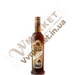 Коньяк "Пять зірок" 0,25л УКЗ с доставкой вся Украина