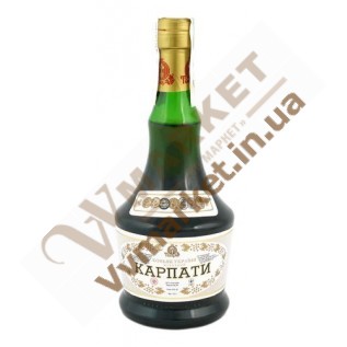 Коньяк "Карпаты" 0,5л УКЗ с доставкой вся Украина