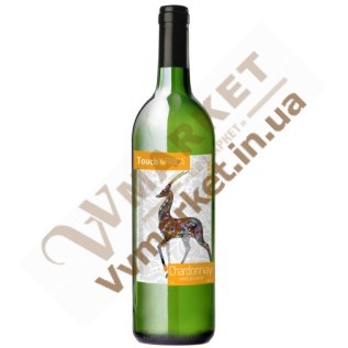 Вино Touch Africa Шардоне (CHARDONNAY), біле, сухе, 0,75л. с доставкой вся Украина