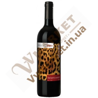 Вино Touch Wild Africa красное полусладкое (RED SEMI SWEET), 0,75л​ с доставкой вся Украина