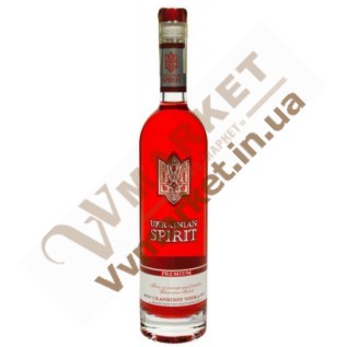 Водка "Украинский дух" клюква Ukrainian spirit, 0.7л с доставкой вся Украина