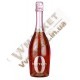 Вино ігристе безалкогольне Bottega Zero Alcohol рожеве 0.75л