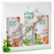 Набор Aloe Vera питьевой гель Персик и Aloe Vera концентрат, подарочный